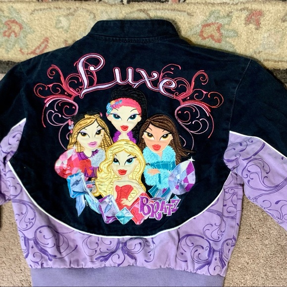 Bratz Other - Girls M 7/8 Bratz Luxe Fashion Embroidered Jeff Hamilton Jacket
